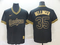 Men's Los Angeles Dodgers Cody Bellinger #35 Black Fashion Stitched Jersey1