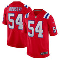 Tedy Bruschi New England Patriots  Retired   Alternate Game Jersey - Red