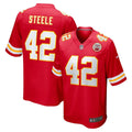 Carson Steele Kansas City Chiefs   Game Jersey -  Red