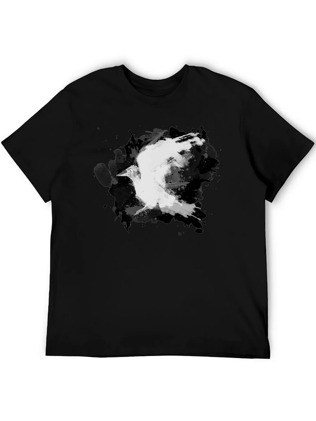 Abstract Raven Black T-Shirt
