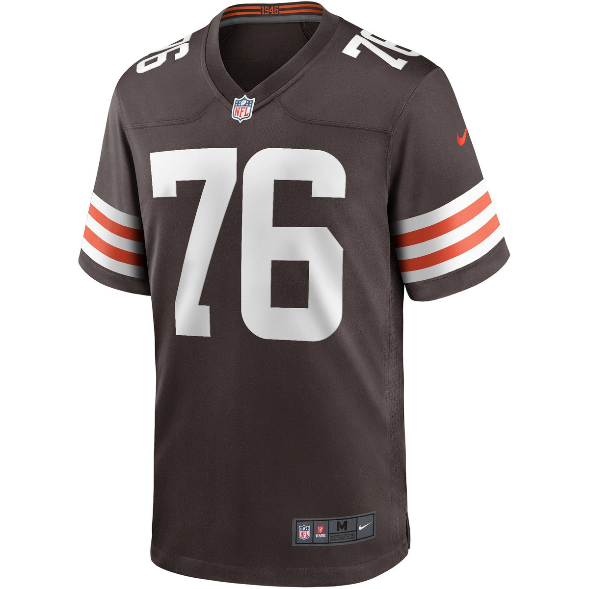 Lou Groza Cleveland Browns  Game Retired   Jersey - Brown