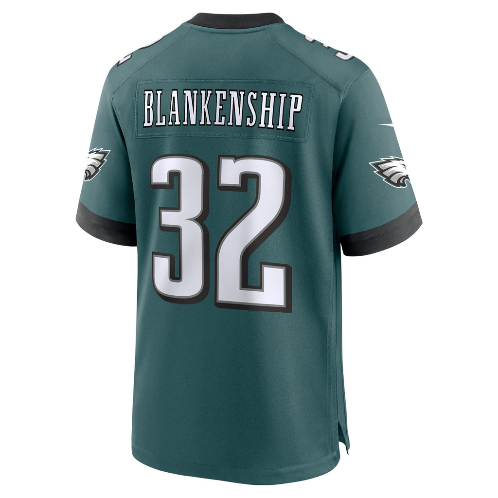 Reed Blankenship Philadelphia Eagles  Team Game Jersey - Midnight Green