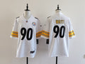 Men's Pittsburgh Steelers T.J. Watt  Jersey -  White
