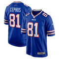 Quintez Cephus Buffalo Bills  Team Game Jersey -  Royal