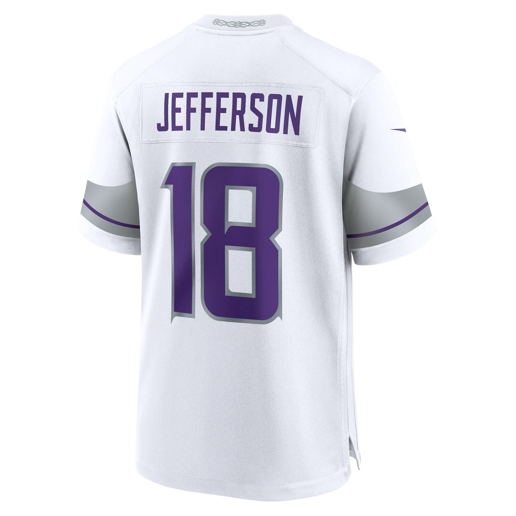 Justin Jefferson Minnesota Vikings  Alternate Game   Jersey - White