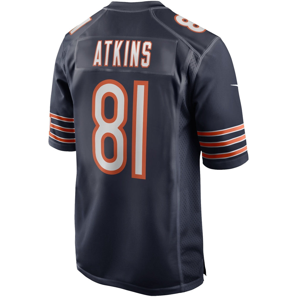 Doug Atkins Chicago Bears  Game Retired   Jersey - Navy