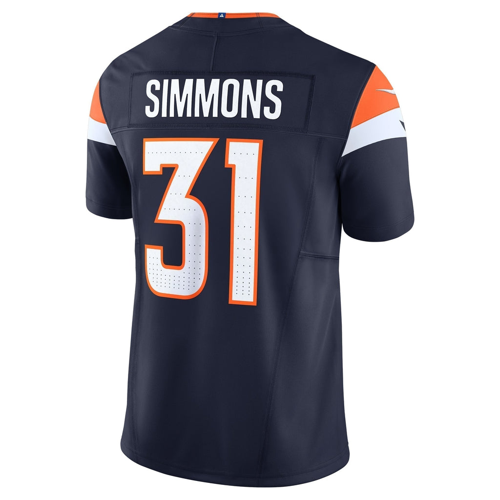 Justin Simmons Denver Broncos  Vapor F.U.S.E. Limited Jersey - Navy