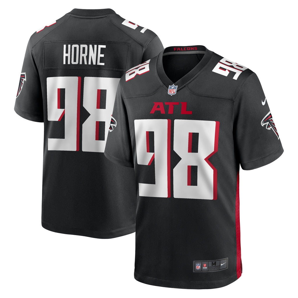 Timmy Horne Atlanta Falcons  Game   Jersey - { Black
