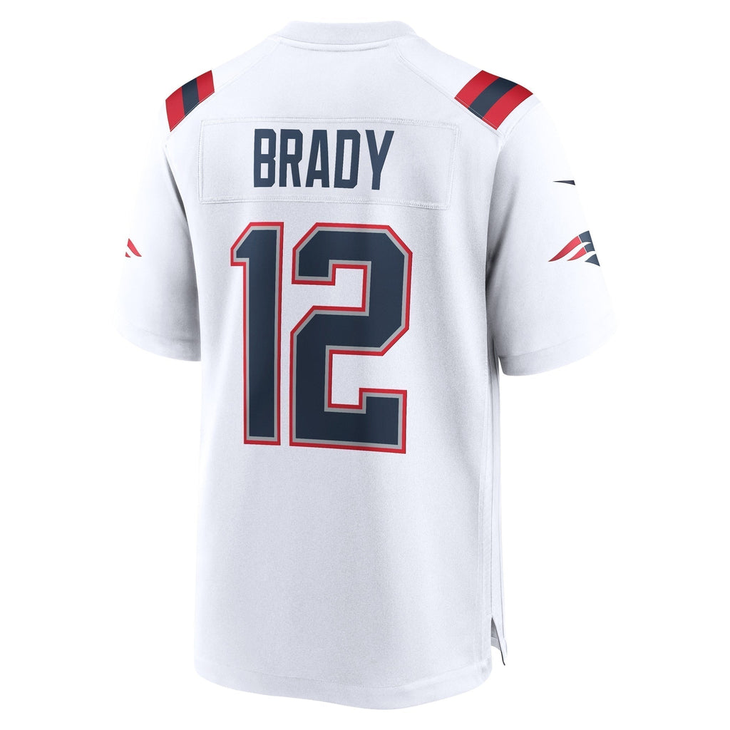 Tom Brady New England Patriots  Retired Game Jersey - White