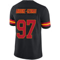 KC.Chiefs #97 Felix Anudike-Uzomah Black Stitched Player Vapor Game Football Jerseys