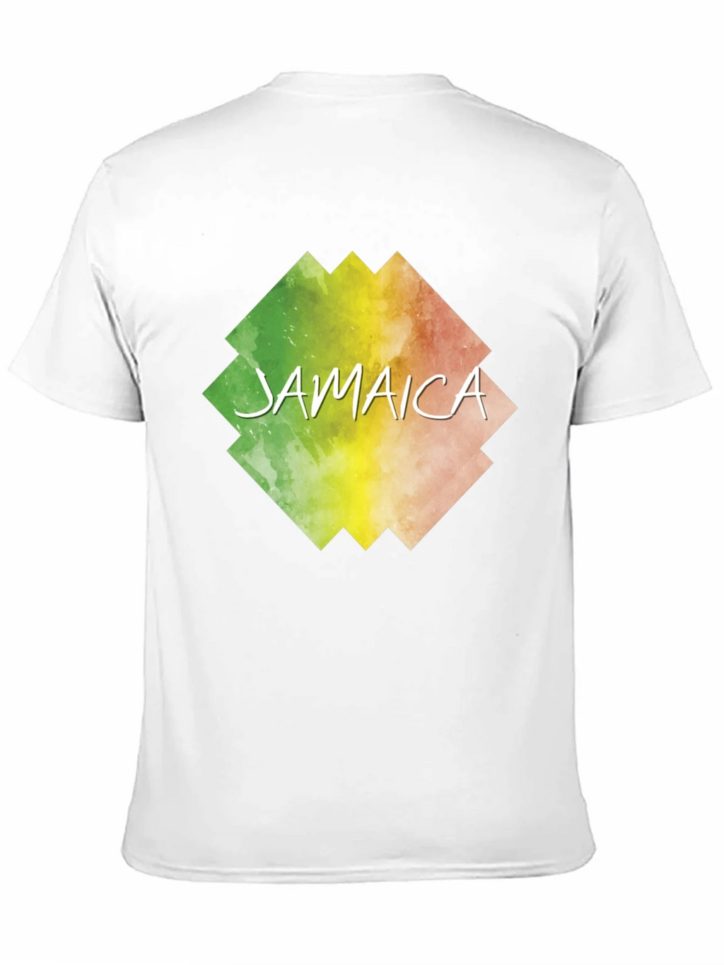 Jamaica Graphic Print Black T-Shirt