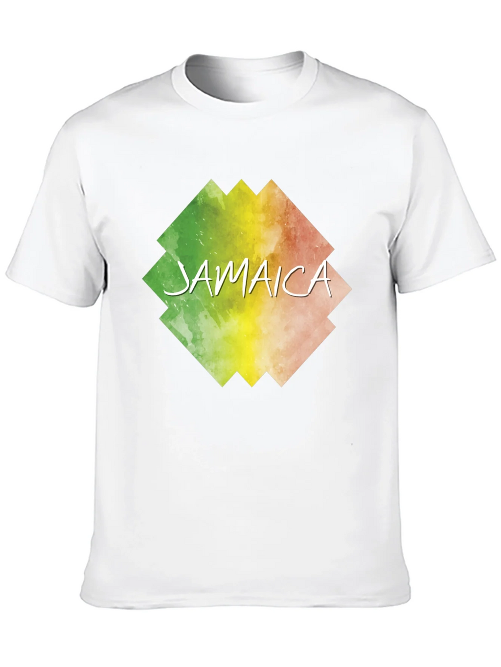 Jamaica Graphic Print Black T-Shirt