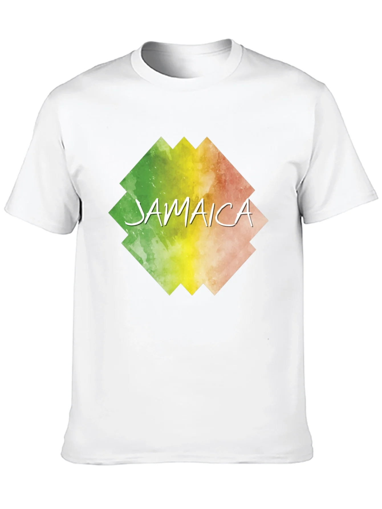 Jamaica Graphic Print Black T-Shirt