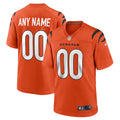 Custom Cincinnati Bengals Jersey - Orange