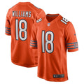 Caleb Williams Chicago Bears  Alternate 2024  Draft First Round Pick   Game Jersey - Orange