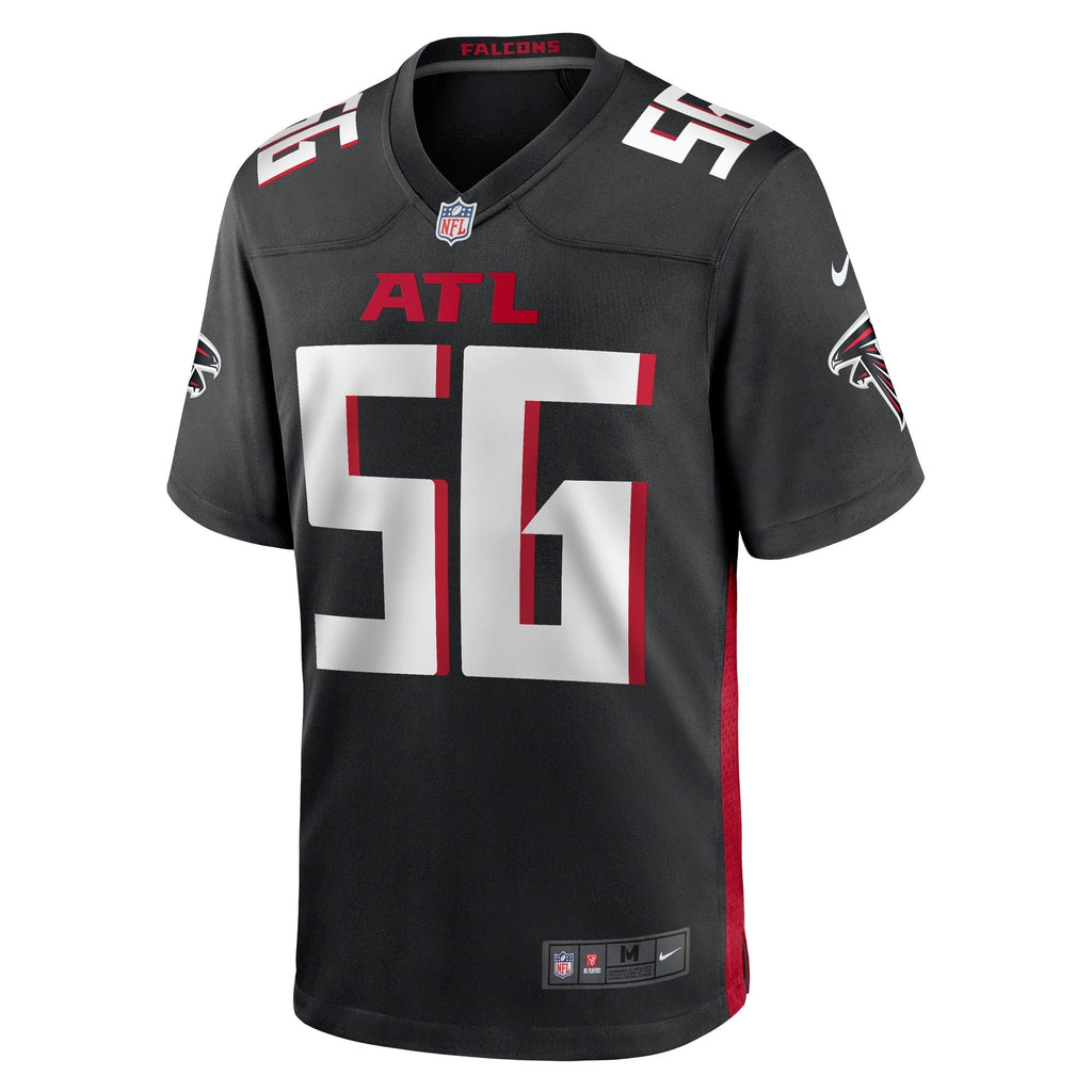 Jovaughn Gwyn Atlanta Falcons  Team Game Jersey -  Black