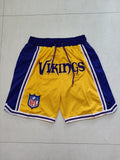 Minnesota Vikings Yellow Pocket Pants