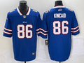 Men's Buffalo Bills Dalton Kincaid #86 Royal 2023  Draft First Round Pick Game Jersey1