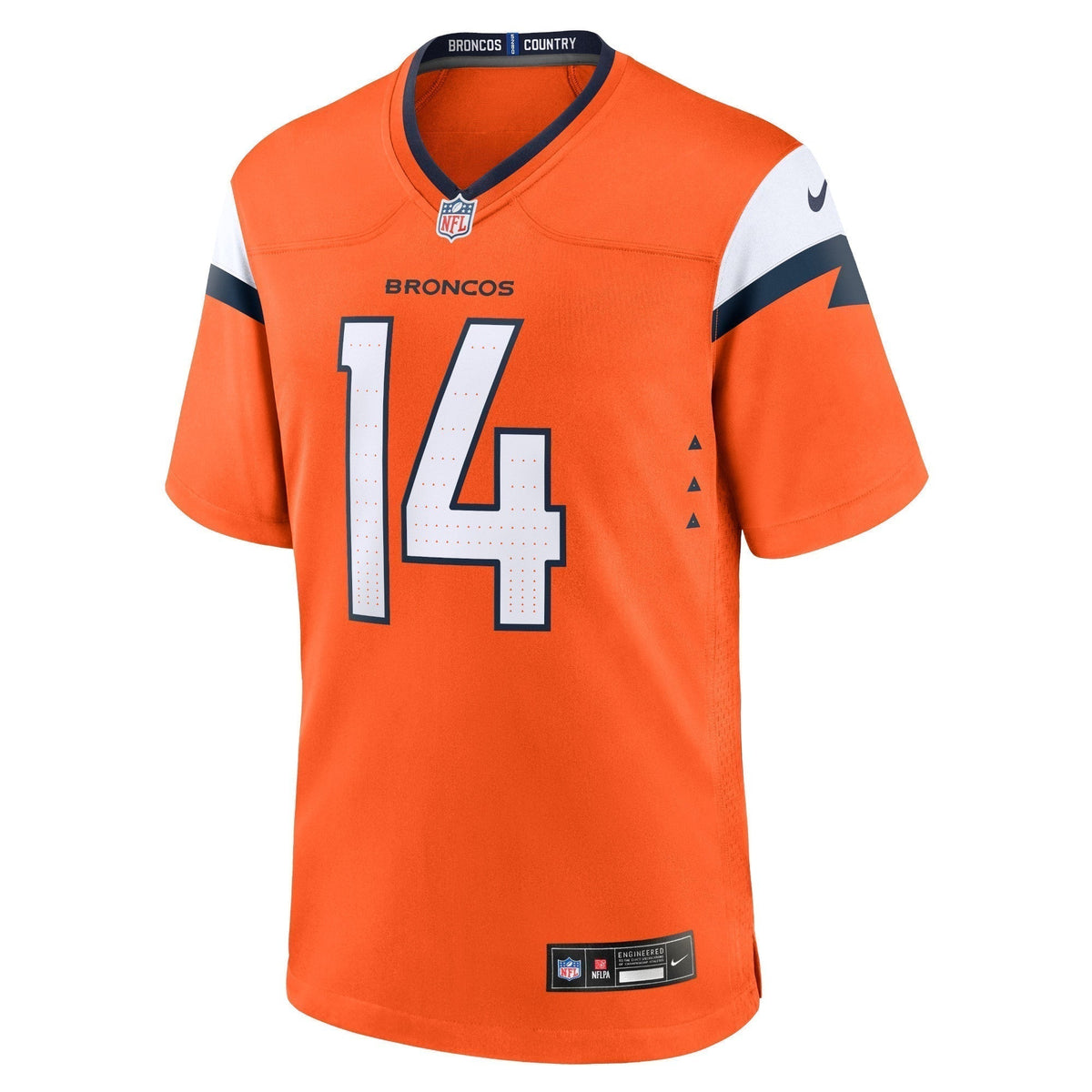 Courtland Sutton Denver Broncos  Mile High Collection Game Jersey - Orange