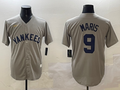 Men's New York Yankees Roger Maris #9 Gray Game Player Jersey