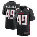 Liam McCullough Atlanta Falcons  Team Game Jersey -  Black