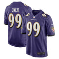 Odafe Oweh Baltimore Ravens  Game   Jersey - Purple