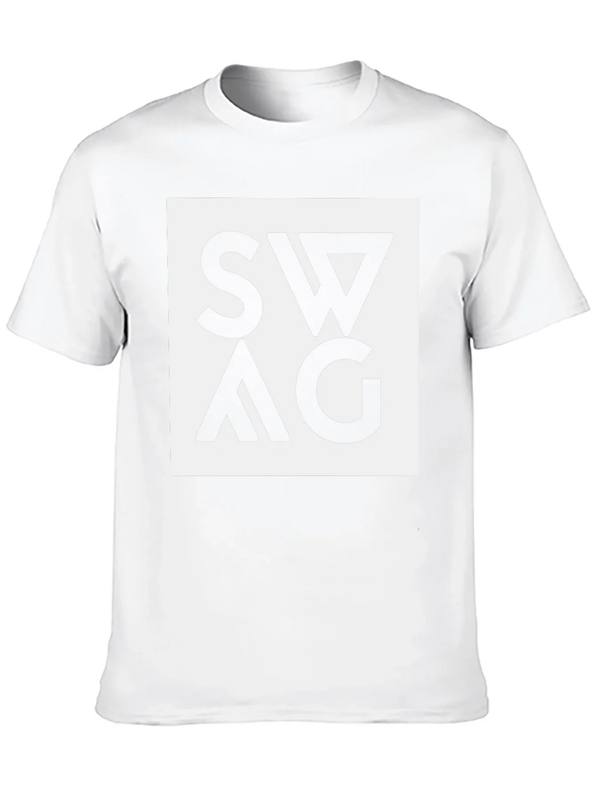 Swag Graphic Tee - Black Cotton Blend