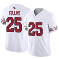 A.Cardinals #25 Zaven Collins Player White Home Game Football Jerseys
