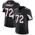 A.Cardinals #72 Hjalte Froholdt Player Black Vapor Untouchable Elite Football Jerseys