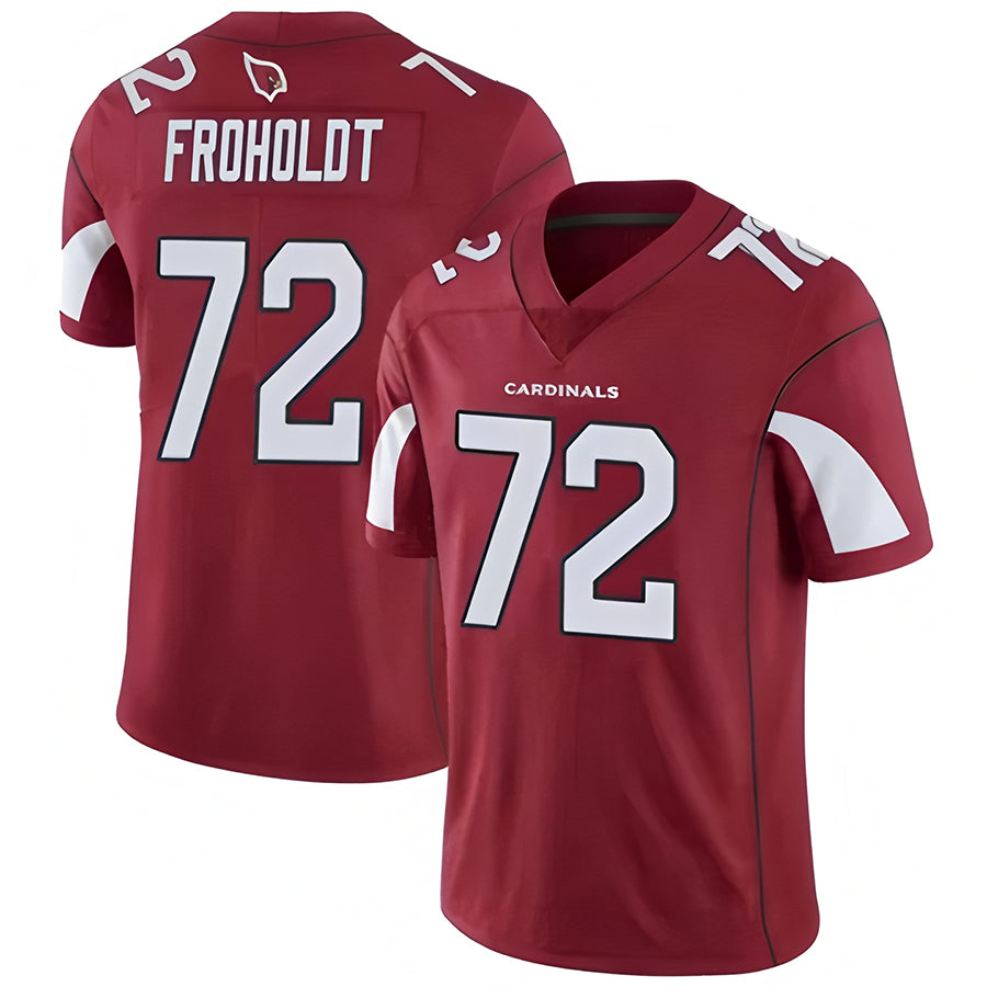 A.Cardinals #72 Hjalte Froholdt Player Cardinal Vapor Untouchable Limited Football Jerseys