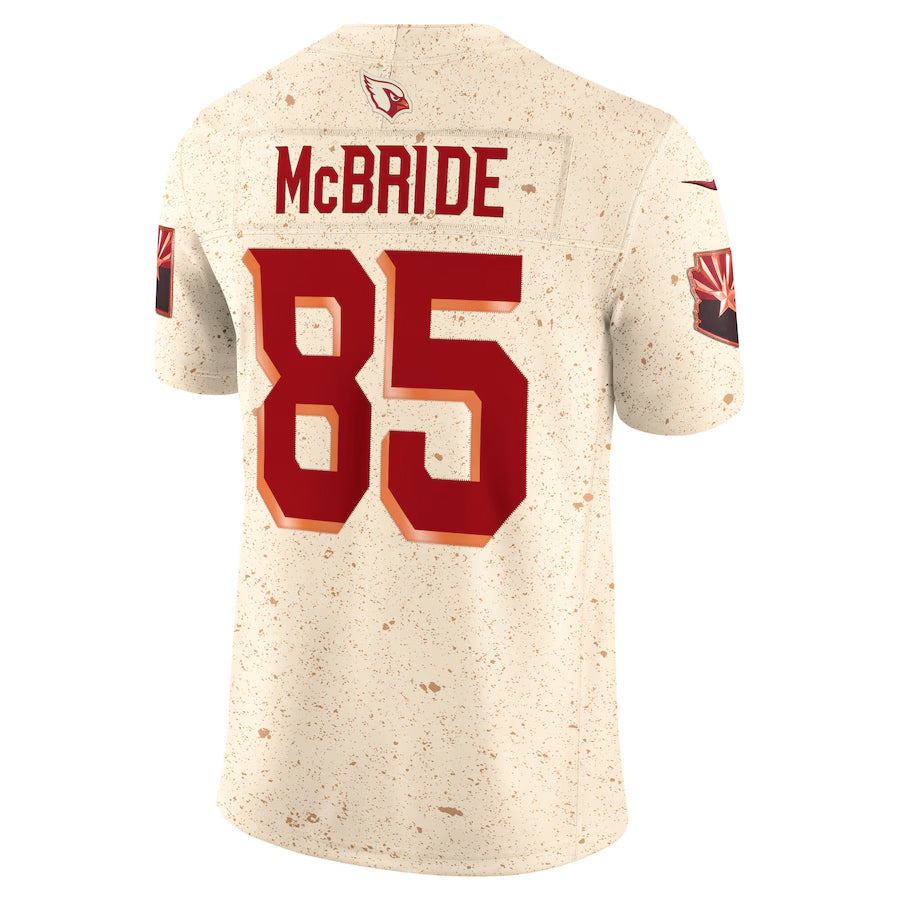 A.Cardinals #85 Trey McBride Player Rivalries Collection Vapor Limited Football Jerseys