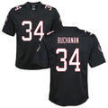 A.Falcons #34 Ray Buchanan Player White Throwback Game Football Jerseys