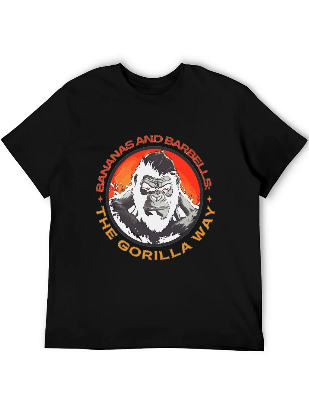 Bananas and Barbells Gorilla T-Shirt