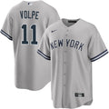 Anthony Volpe New York Yankees Road Jersey - Gray