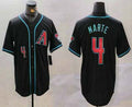 A.Diamondbacks #4 Ketel Marte Player Black Cool Base Limited Stitched Baseball Jerseys