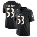 B.Ravens #53 Kyle Van Noy Player Black Vapor Limited Football Jerseys