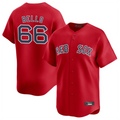 B.Red Sox #66 Brayan Bello Player Red Home Game Baseball Jerseys