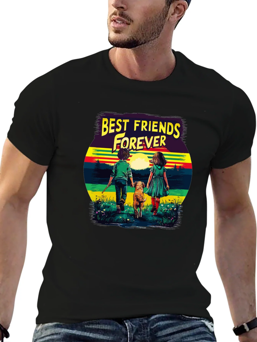 Best Friends Forever Graphic T-Shirt