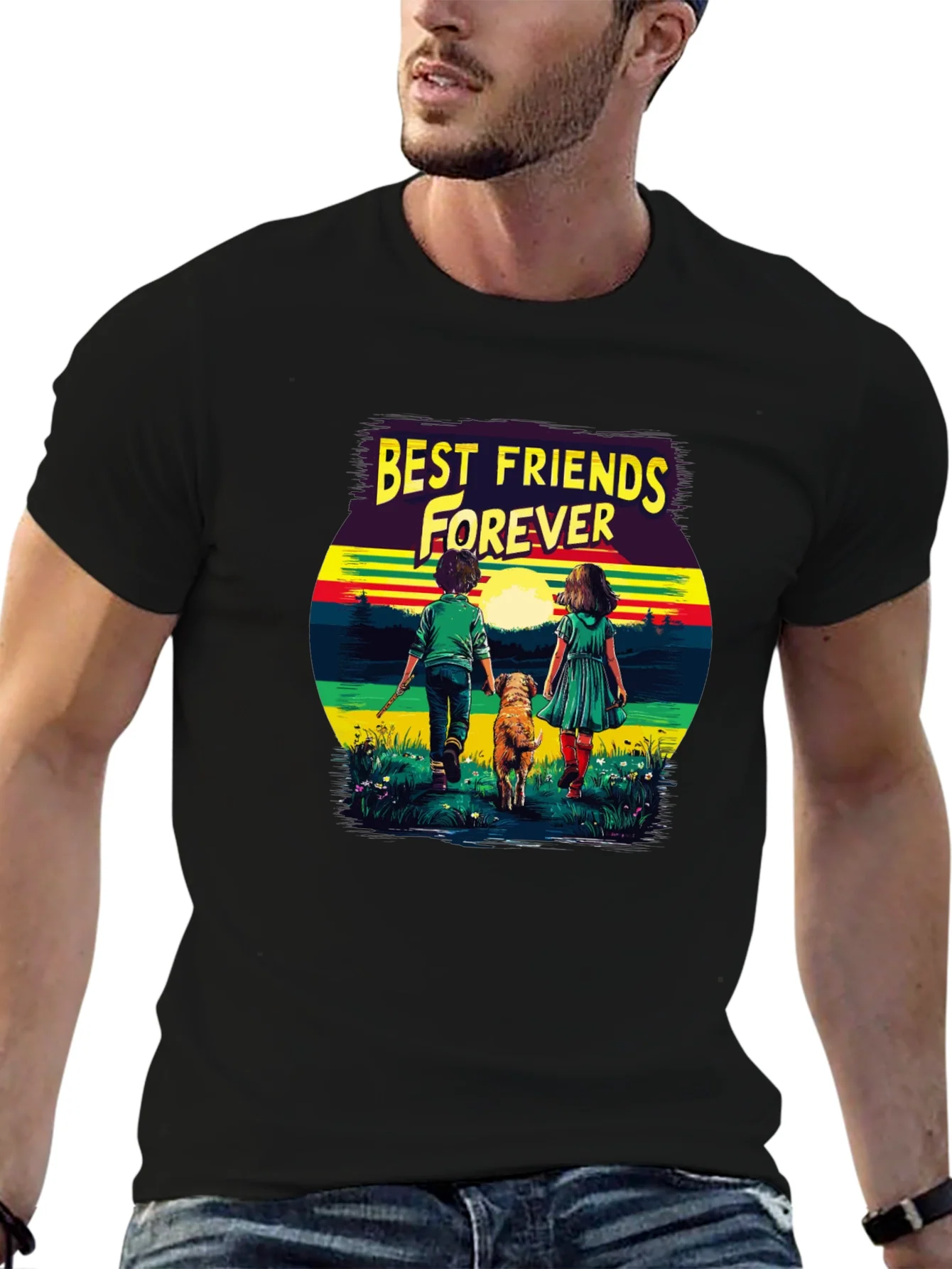 Best Friends Forever Graphic T-Shirt