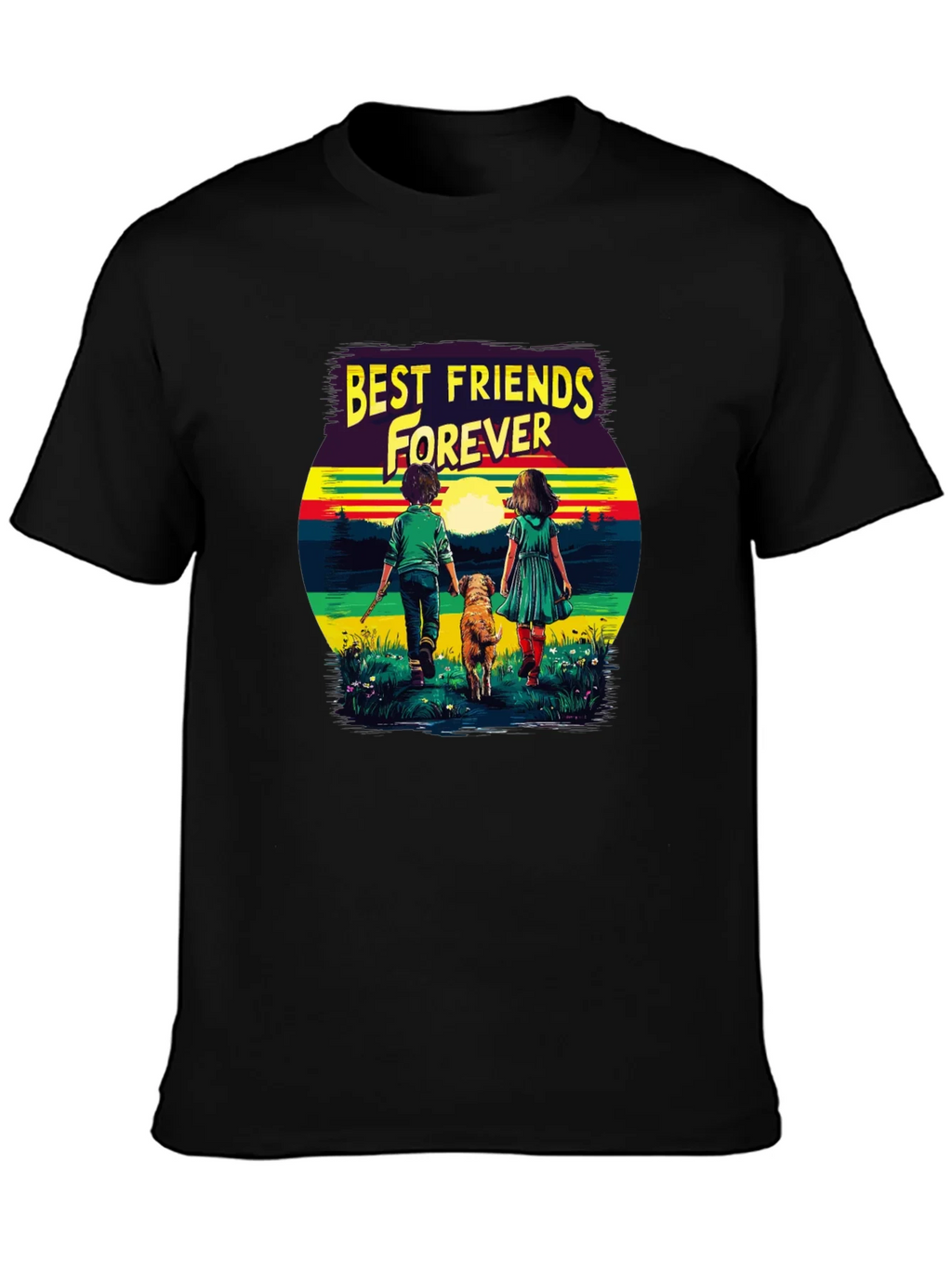 Best Friends Forever Graphic T-Shirt