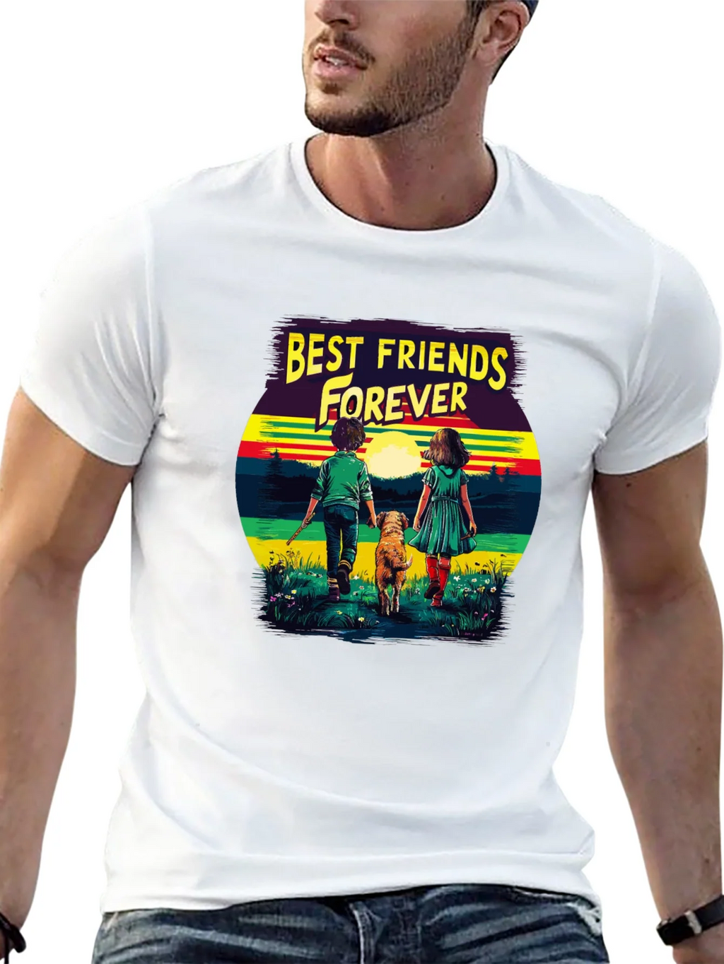 Best Friends Forever Graphic T-Shirt