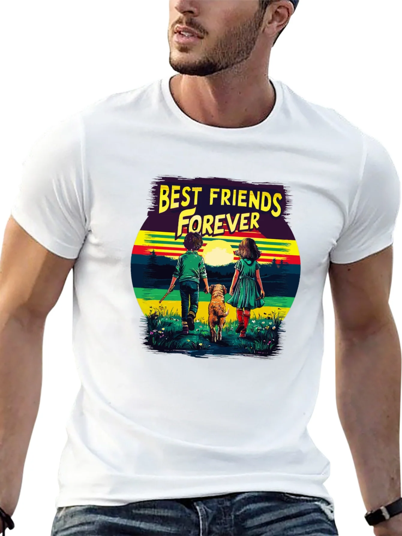 Best Friends Forever Graphic T-Shirt