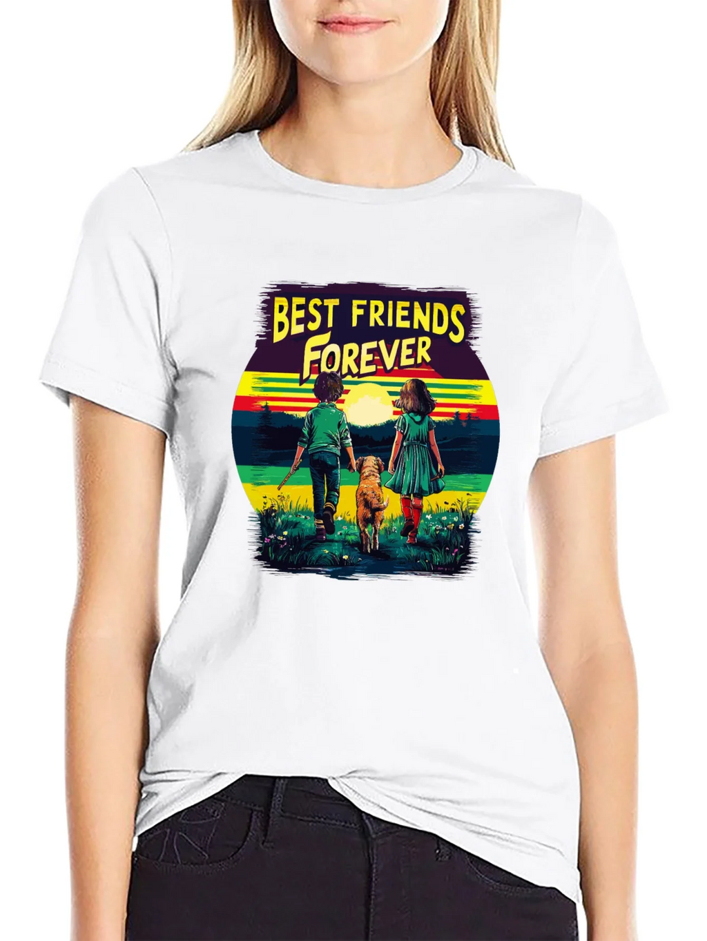 Best Friends Forever Graphic T-Shirt