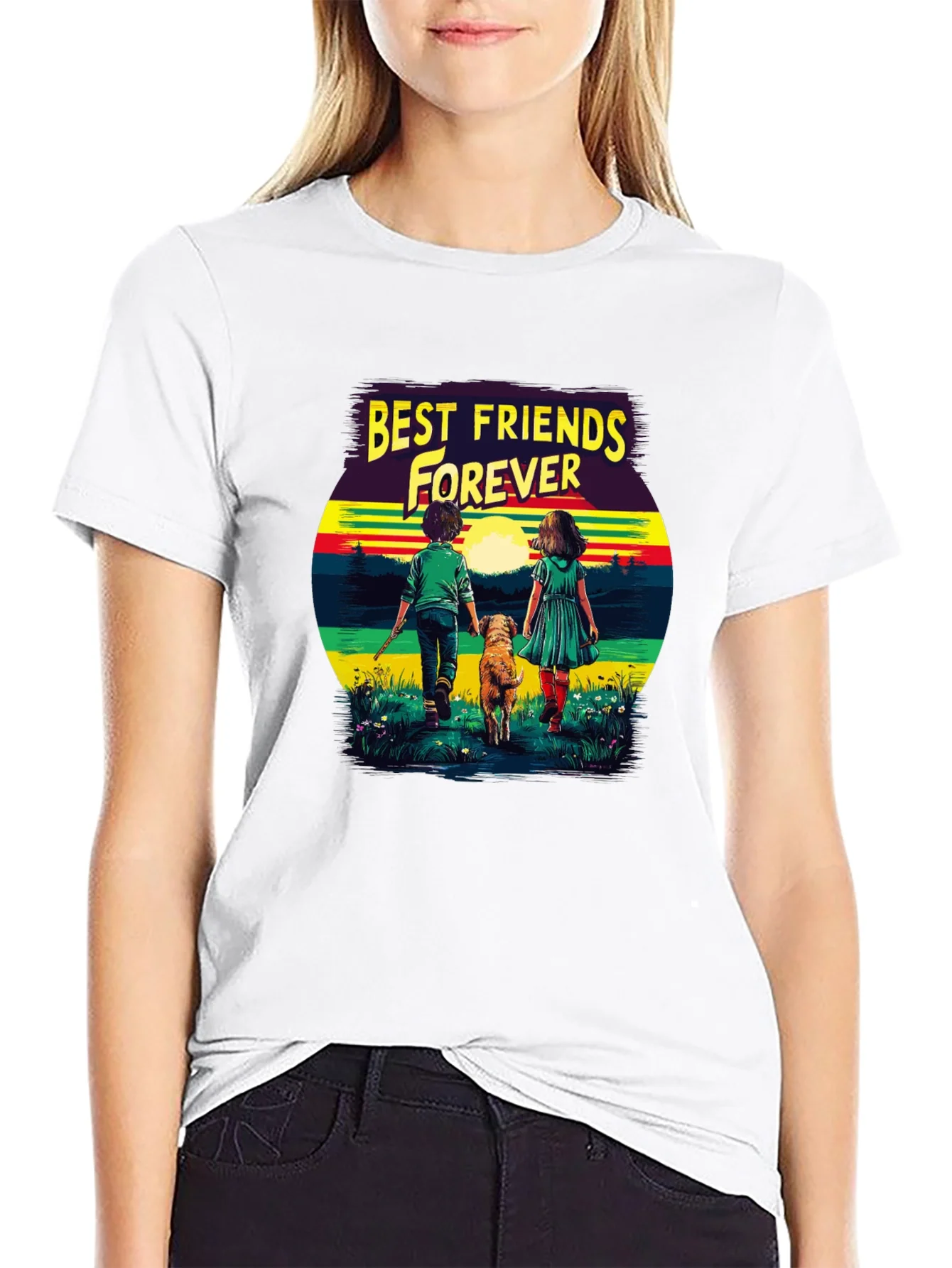 Best Friends Forever Graphic T-Shirt