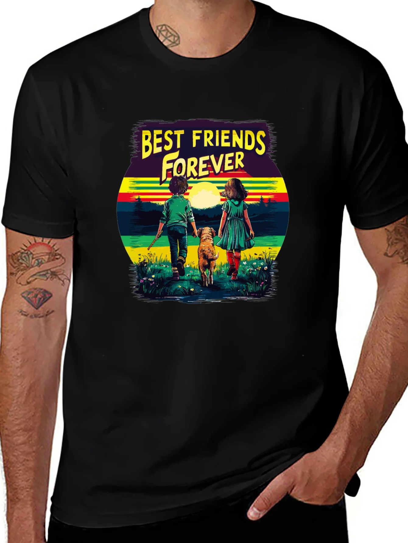 Best Friends Forever Graphic T-Shirt
