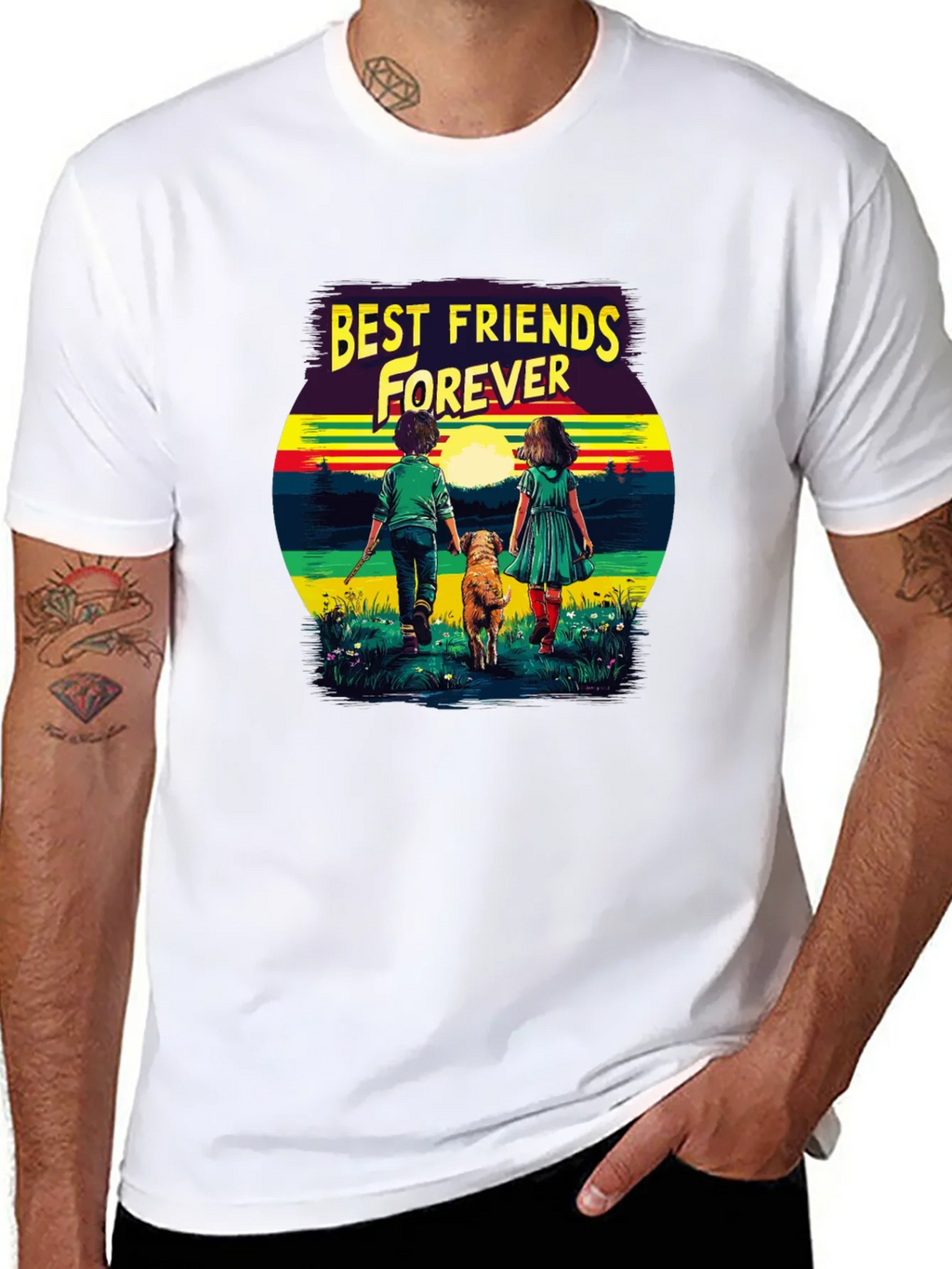 Best Friends Forever Graphic T-Shirt