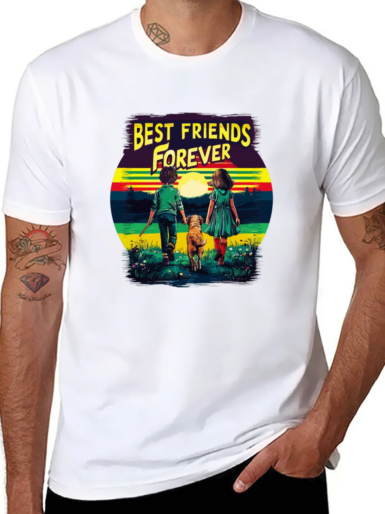 Best Friends Forever Graphic T-Shirt