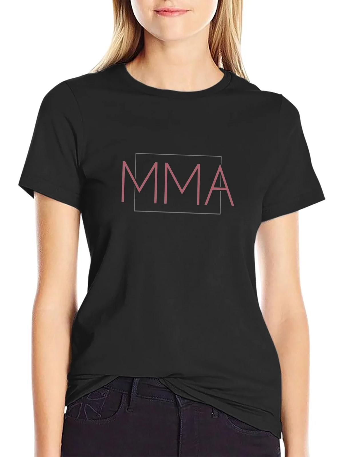MMA Graphic Black Tee