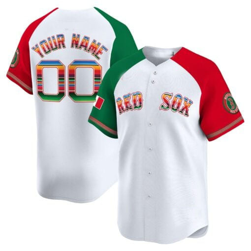 Custom B.Red Sox Mexico Vapor Premier Limited Jersey��C All Stitched Baseball Jerseys