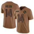 A.Cardinals #14 Michael Wilson Player Brown Salute To Service Limited Football Jerseys